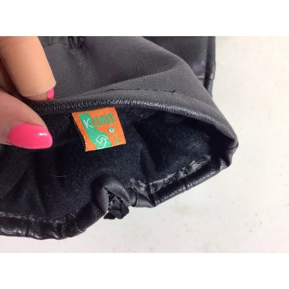 Kombi Leather Mittens Warm Insulated Womens Large